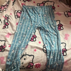 Vintage hello Kitty capri pajamas